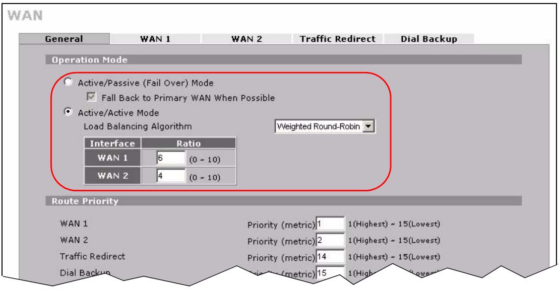 ZYXEL ZYWALL 2 WG - Configuring Load Balancing - 1