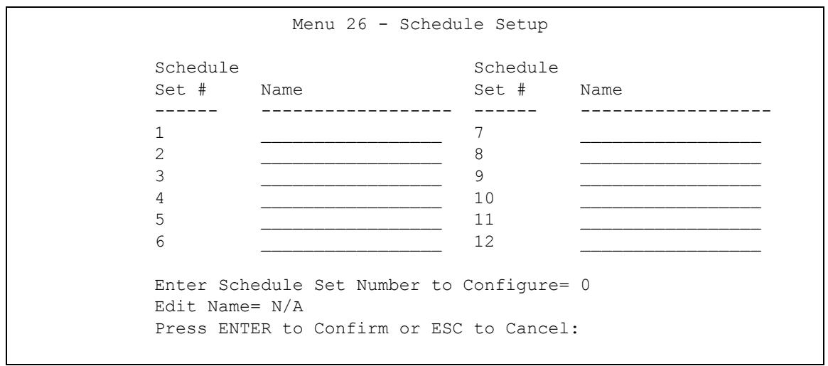 ZYXEL ZYWALL 2 WG - Introduction to Call Scheduling - 1