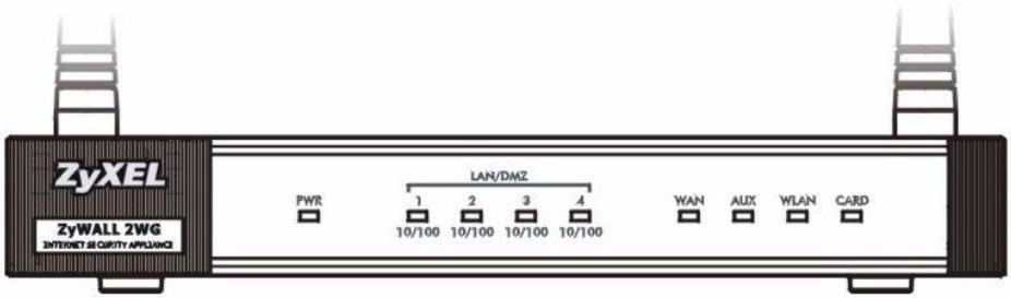 ZYXEL ZYWALL 2 WG - Front Panel Lights - 1