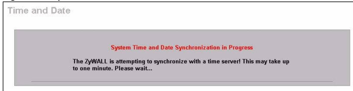 ZYXEL ZYWALL 2 WG - Time Server Synchronization - 1