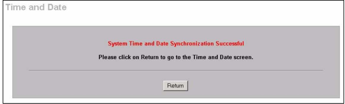 ZYXEL ZYWALL 2 WG - Time Server Synchronization - 2
