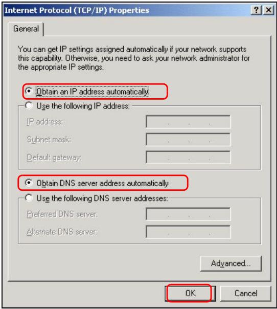 ZYXEL ZYWALL 2WG - Configurar la direccion IP de su ordinador - 1