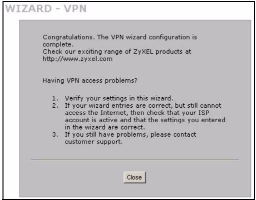 ZYXEL ZYWALL 2WG - 8VPN规则设置 - 11