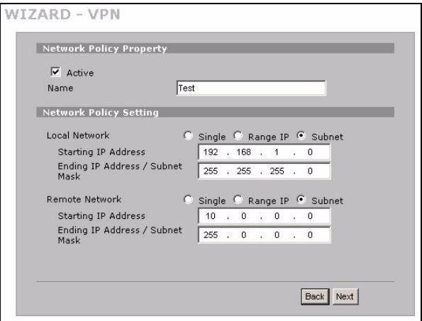 ZYXEL ZYWALL 2WG - Hac trokka npabnl BnptyaJIbHOJ qactHOJ CETN (VPN) - 5
