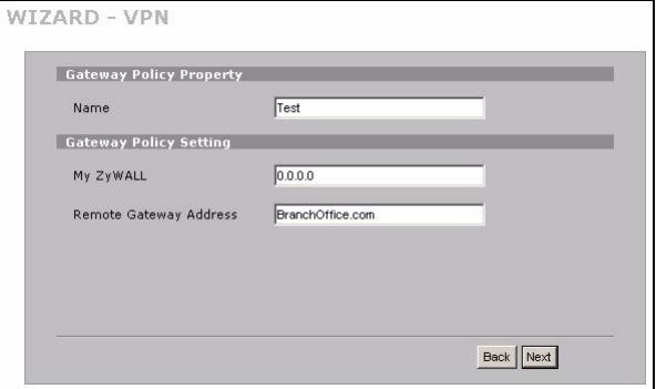 ZYXEL ZYWALL 2WG - Configuración de reglas VPN - 4
