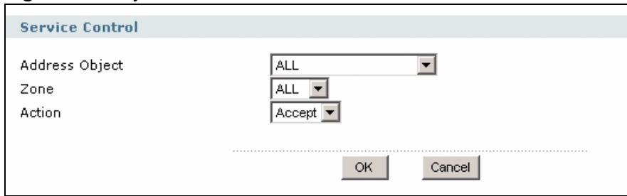 ZYXEL ZYWALL USG 1000 - DNS Service Control - 1