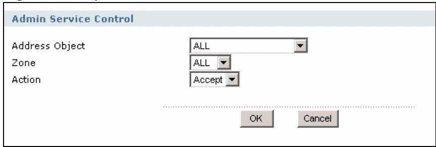 ZYXEL ZYWALL USG 1000 - Service Control Rules - 1