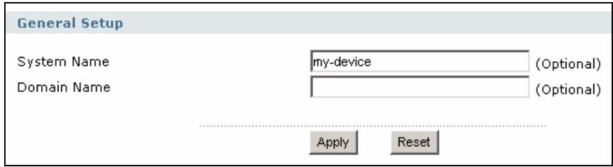 ZYXEL ZYWALL USG 1000 - Host Name - 1