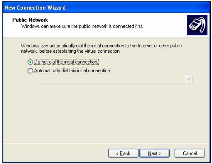 ZYXEL ZYWALL USG 2000 - Configuring L2TP in Windows XP - 4