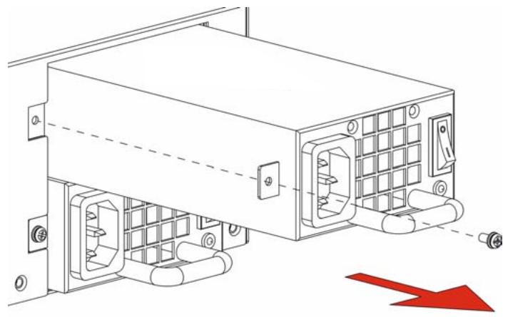 ZYXEL ZYWALL USG 2000 - Changing a Power Module - 2