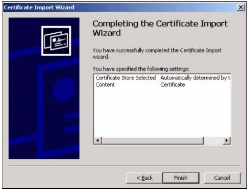 ZYXEL ZYWALL USG 2000 - Importing the ZyWALL's Certificate into Internet Explorer - 5
