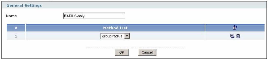 ZYXEL ZYWALL USG 2000 - Set Up User Authentication Using the RADIUS Server - 2