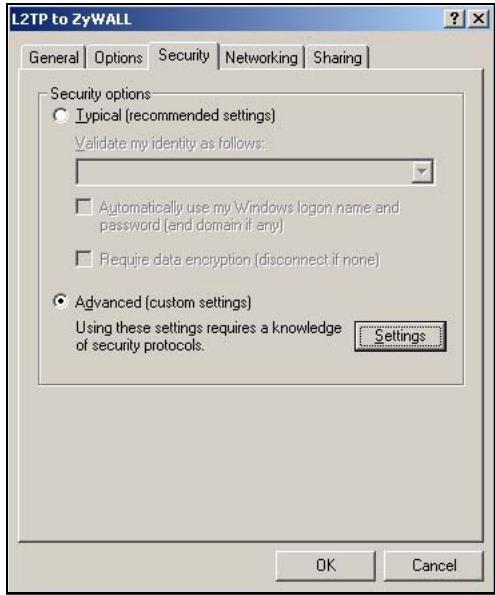ZYXEL ZYWALL USG 2000 - Click Properties. - 2