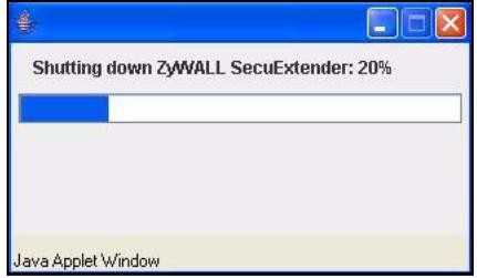 ZYXEL ZYWALL USG 2000 - Logging Out of the SSL VPN User Screens - 2