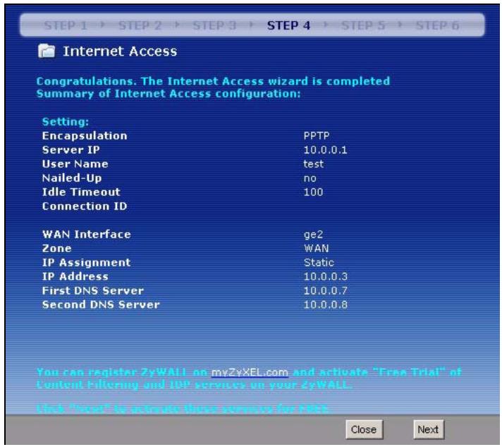 ZYXEL ZYWALL USG 2000 - WAN IP Address Assignments - 2