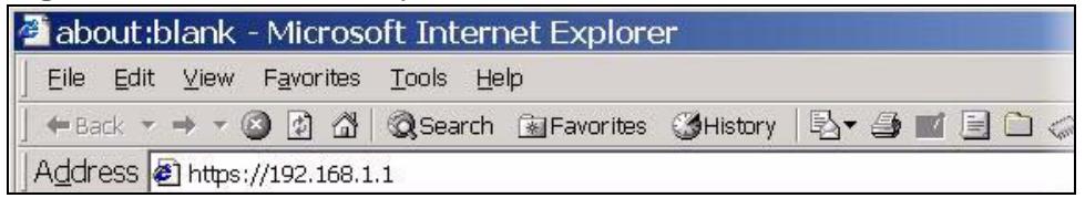 ZYXEL ZYWALL USG 2000 - Using a Certificate When Accessing the ZyWALL Example - 1