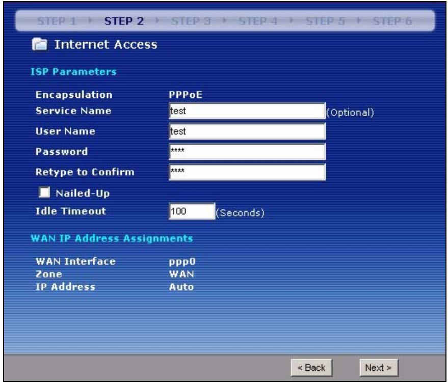 ZYXEL ZYWALL USG 2000 - PPPoE: Auto IP Address Assignment - 1
