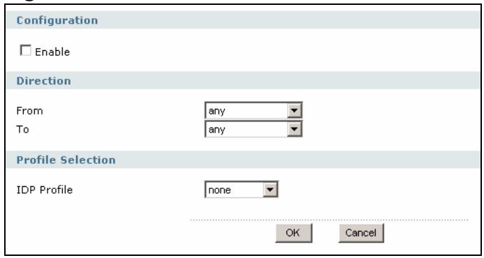 ZYXEL ZYWALL USG 2000 - Configuring IDP Policies - 1