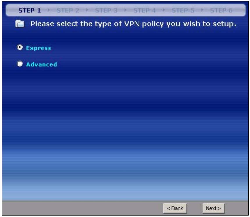 ZYXEL ZYWALL USG 2000 - VPN Setup - 1