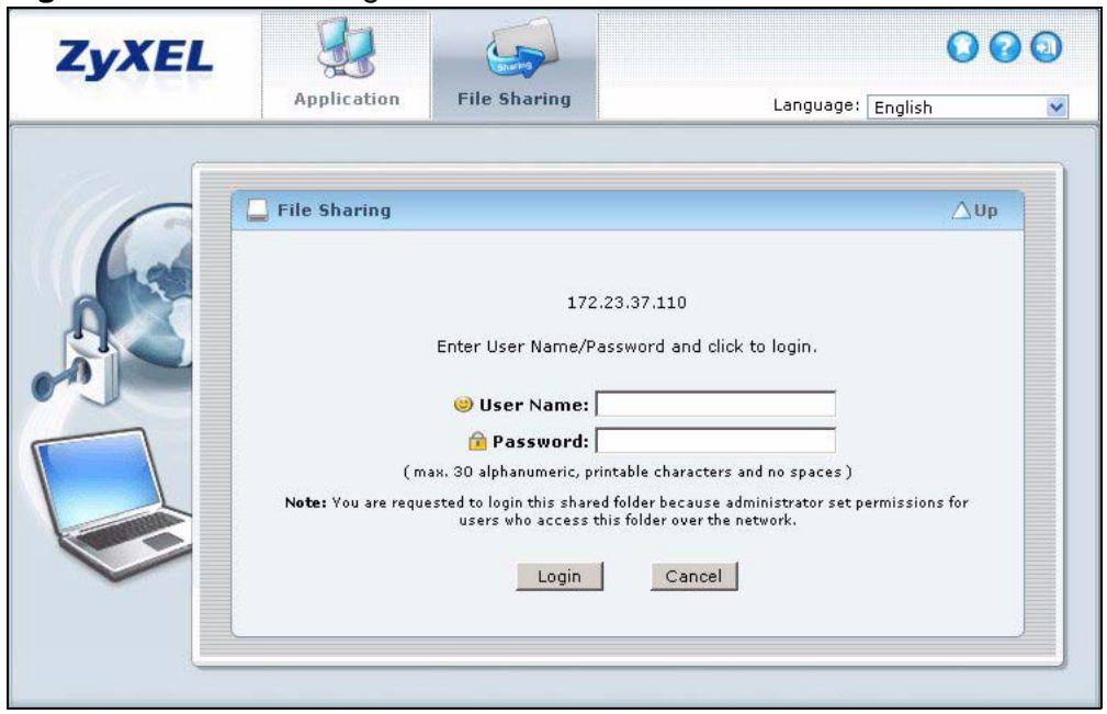 ZYXEL ZYWALL USG 2000 - Opening a File or Folder - 1