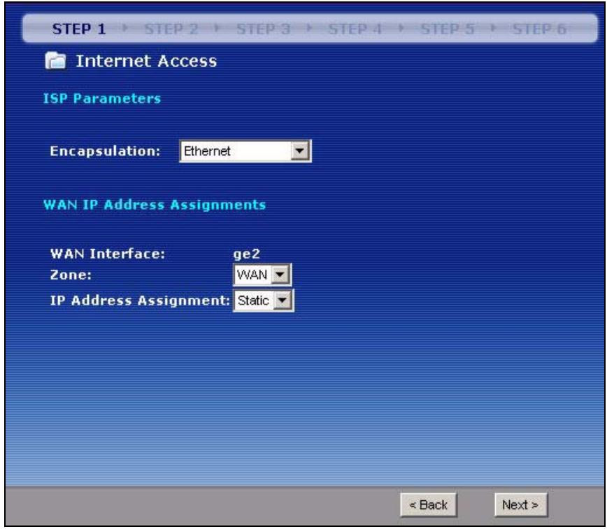 ZYXEL ZYWALL USG 2000 - Installation Setup, One ISP - 1