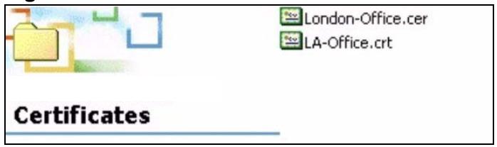 ZYXEL ZYWALL USG 2000 - Verifying a Certificate - 1