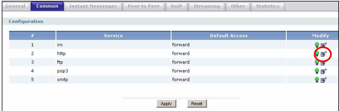 ZYXEL ZYWALL USG 2000 - Set Up Web Surfing Policies With Bandwidth Restrictions - 2