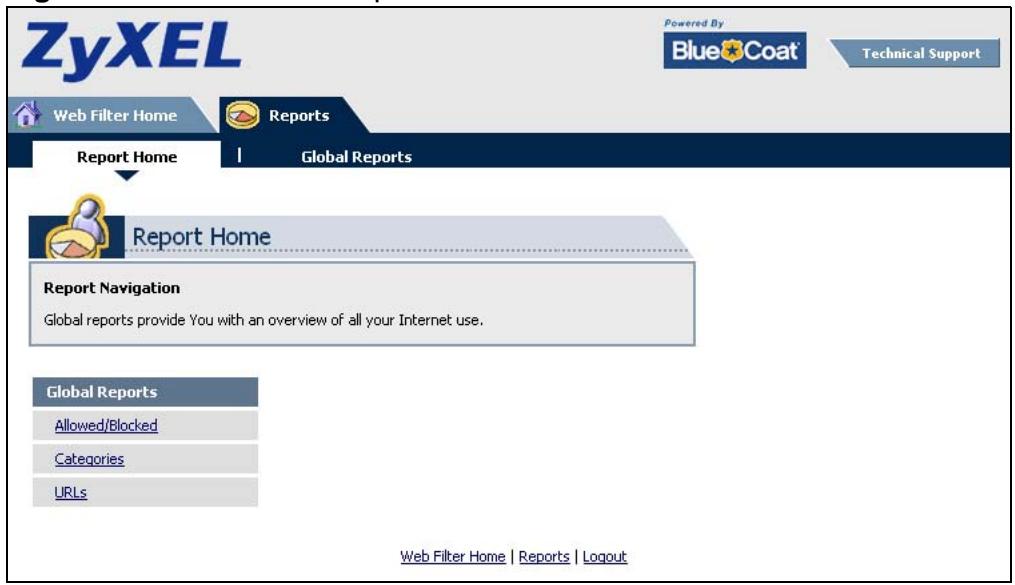 ZYXEL ZYWALL USG 2000 - Viewing Content Filter Reports - 5