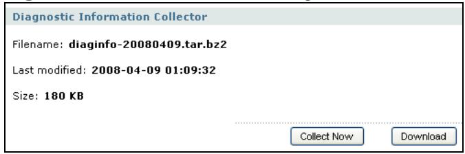 ZYXEL ZYWALL USG 2000 - The Diagnostics Screen - 1