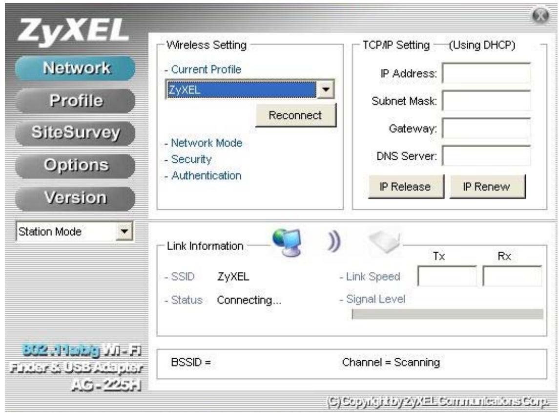 ZYXEL AG-225H - Using the ZyXEL Utility to Configure Your Network - 2