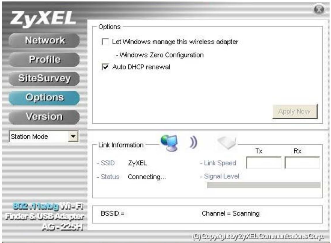 ZYXEL AG-225H - Options - 1