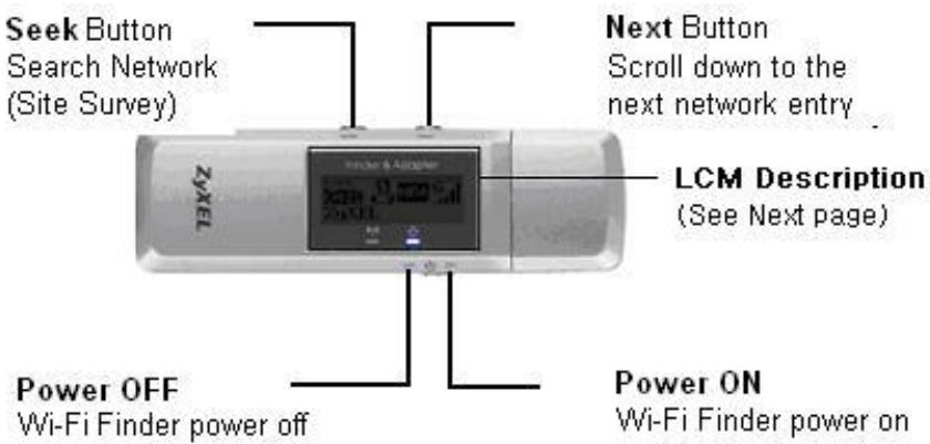 ZYXEL AG-225H - ZyXEL AG-225H Wi-Fi Finder User Interface - 1