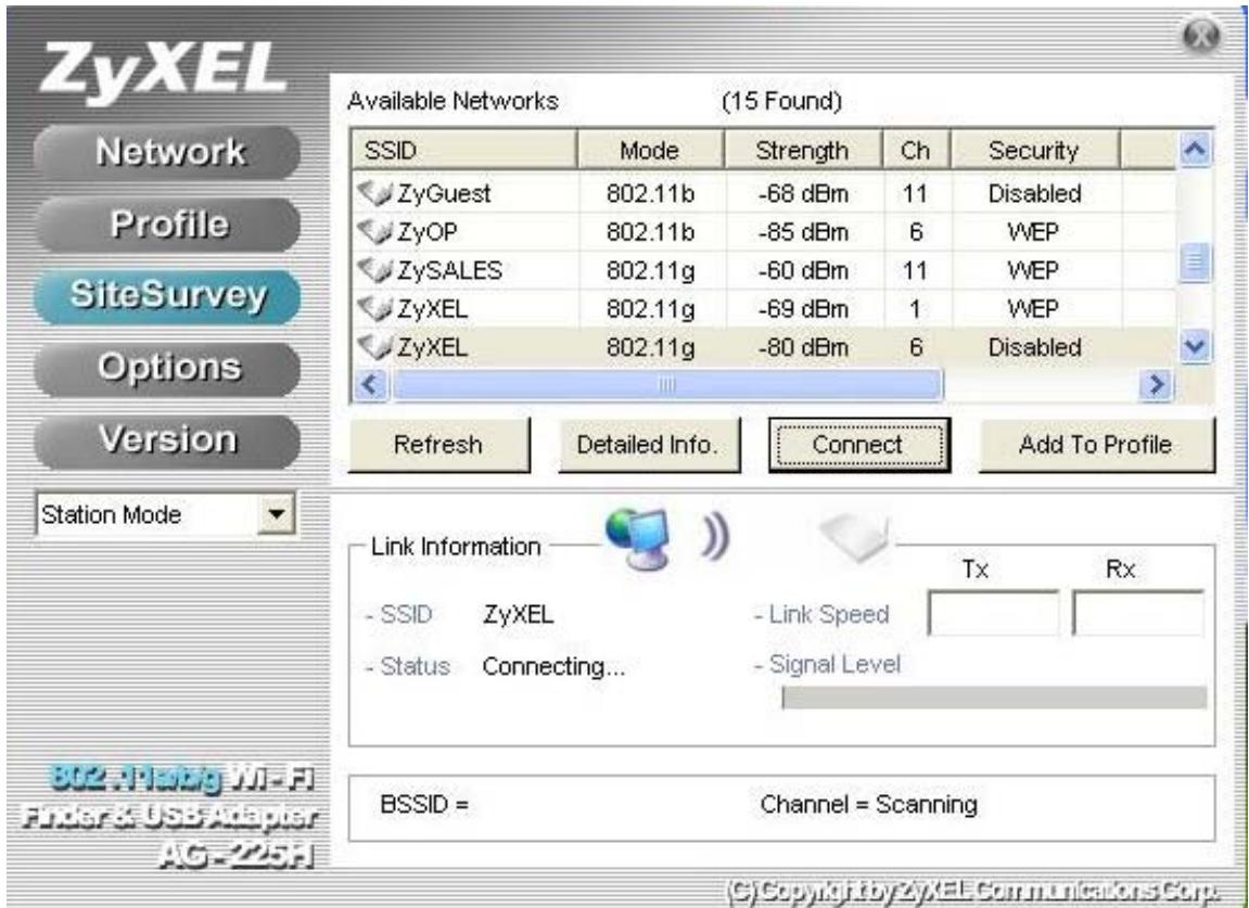 ZYXEL AG-225H - Refresh - 1