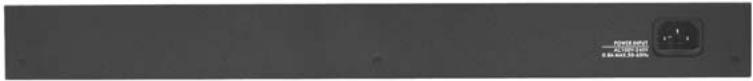 ZYXEL ES-1016A - Rear Panel - 1