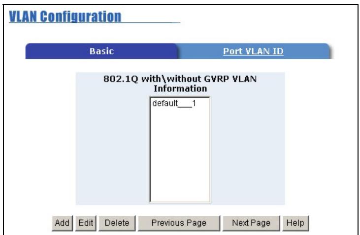 ZYXEL ES-2008 - Tag-Based VLAN Configuration - 1