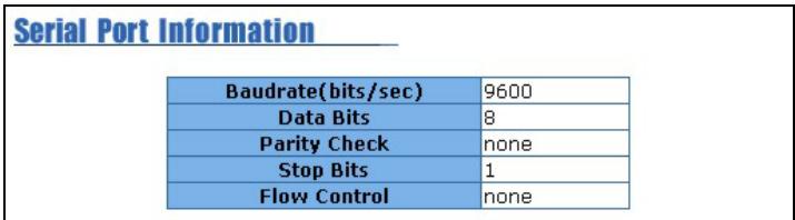 ZYXEL ES-2008 - Switch Console Port Settings - 1