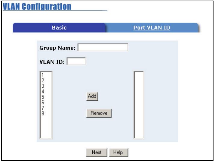 ZYXEL ES-2008 - Tag-Based VLAN Configuration - 2