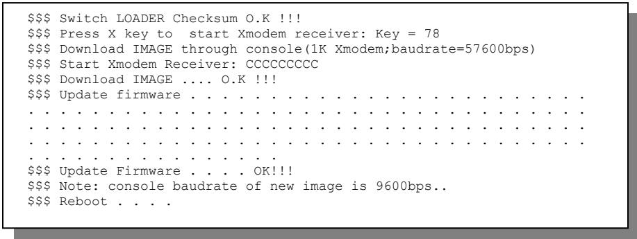 ZYXEL ES-2008 - Firmware Upgrade Via Console Port - 2