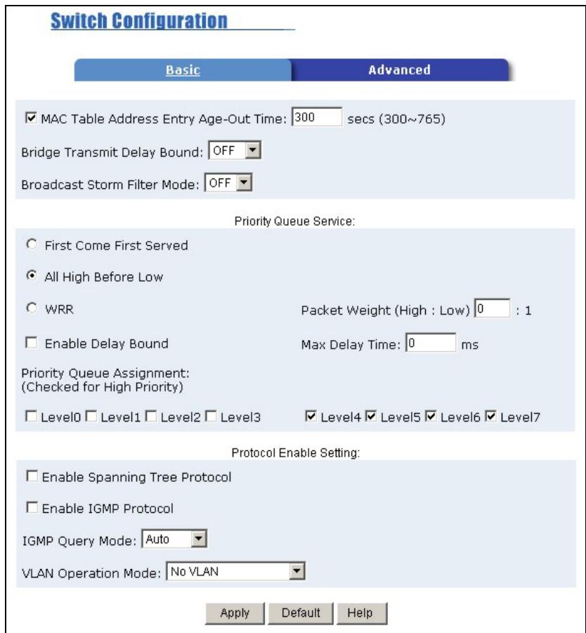 ZYXEL ES-2008 - Switch Configuration - 1