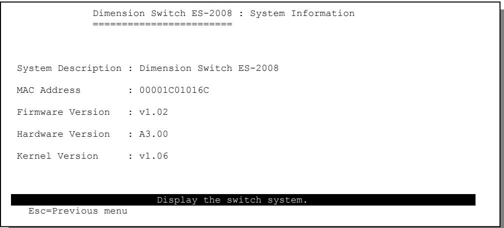 ZYXEL ES-2008 - General Switch Information - 1