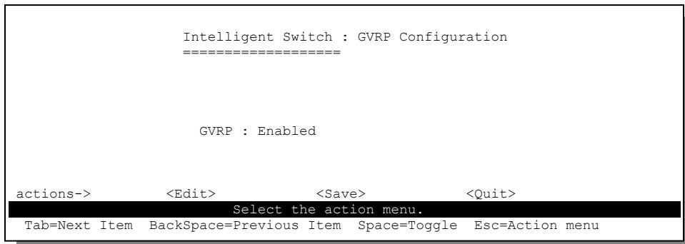ZYXEL ES-2008 - GVRP Configuration - 1