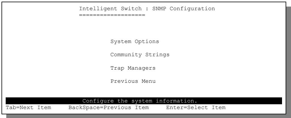 ZYXEL ES-2008 - SNMP Configuration - 1