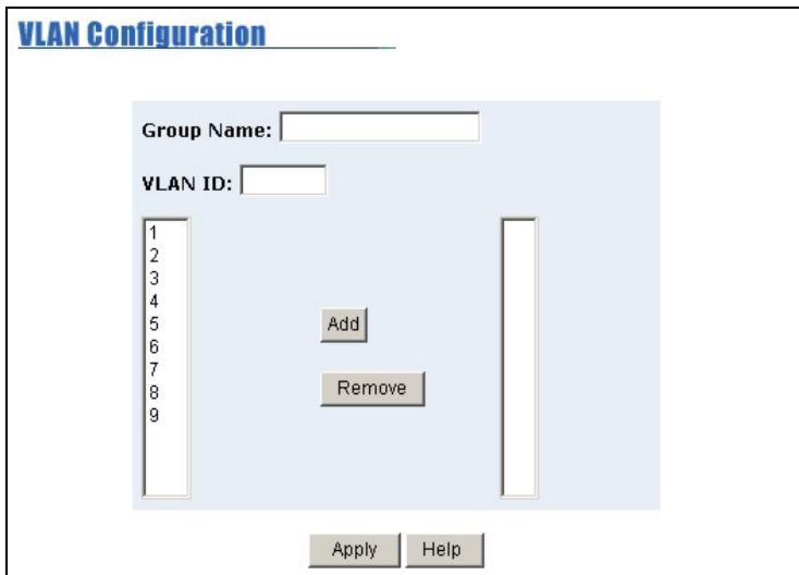 ZYXEL ES-2008 - Port-Based VLAN Configuration - 2