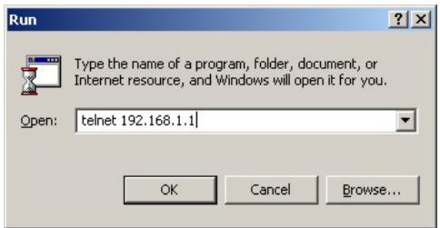 ZYXEL ES-2008 - Accessing the SMT Using Telnet - 1