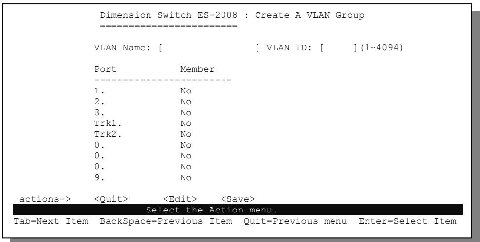 ZYXEL ES-2008 - Tag-Based VLAN Configuration - 2