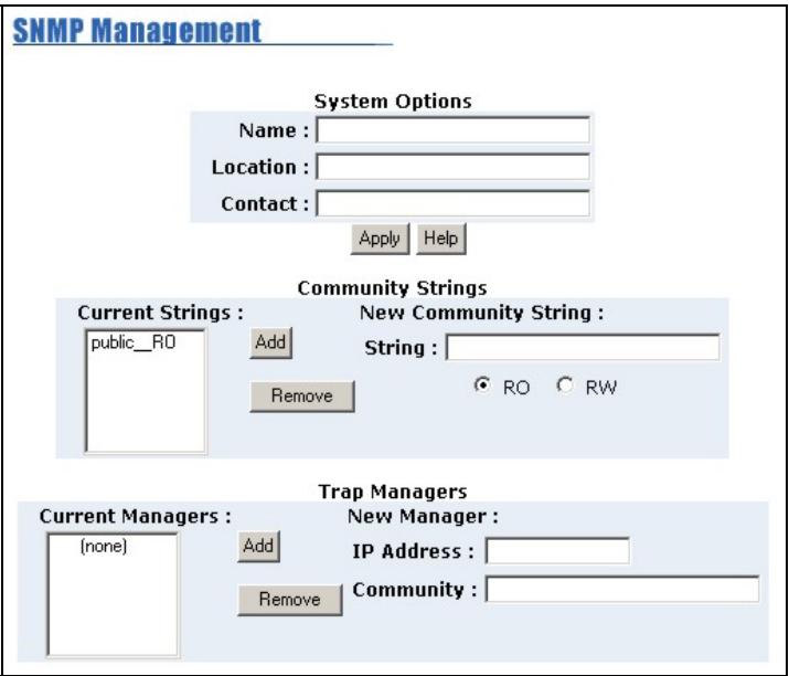 ZYXEL ES-2008 - Configuring SNMP - 1