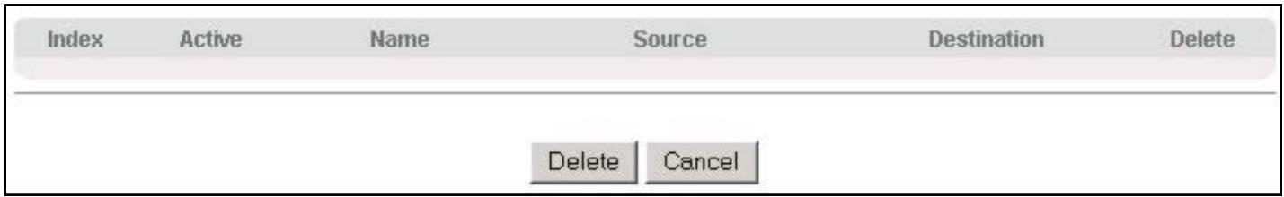 ZYXEL ES-3024 - Viewing and Editing Filter Rules - 1