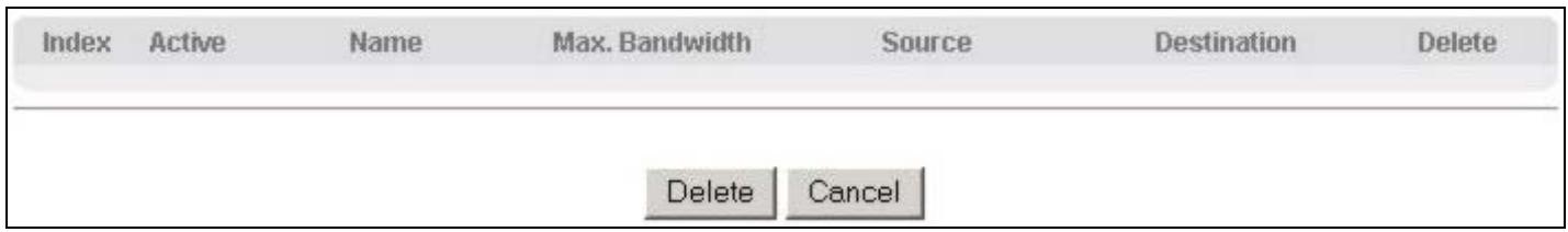ZYXEL ES-3024 - Viewing and Editing a Bandwidth Control Rule - 1