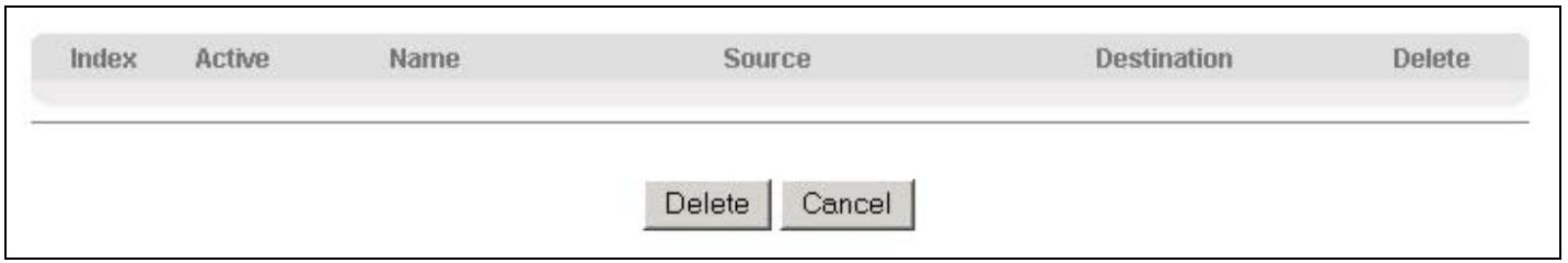 ZYXEL ES-3024 - Editing and Viewing a Mirroring Rule - 1