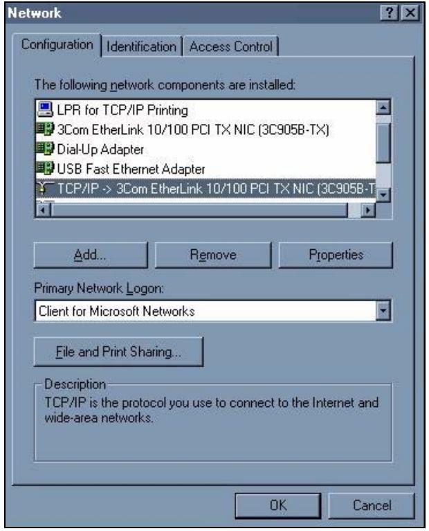 ZYXEL G-570S - Windows 95/98/Me - 1